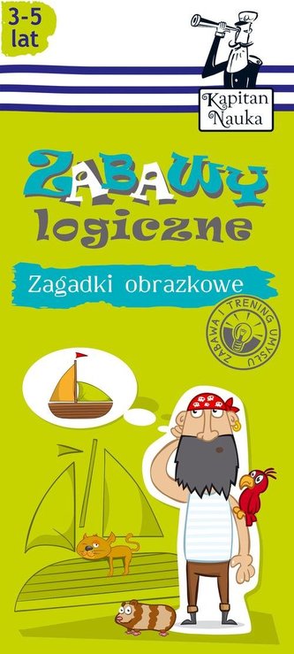 Zagadki obrazkowe Zabawy logiczne 3-5 lat
