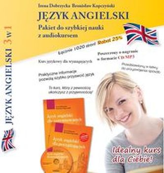 Język angielski 3w1 Pakiet do szybkiej nauki z audiokursem Język angielski 3w1 Pakiet do szybkiej nauki z audiokursem