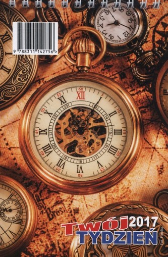Kalendarz 2017  Biurkowy Twój tydzień B6