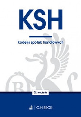 Kodeks spółek handlowych. Wyfabie 25. St.pr 09.2016