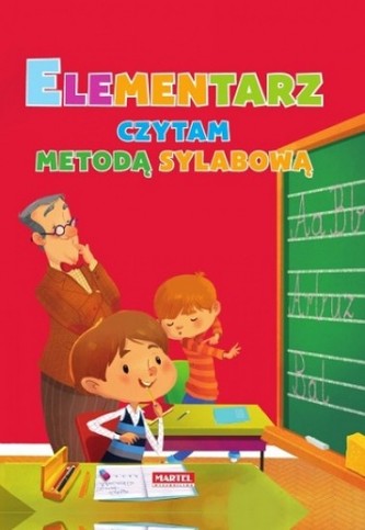 Elementarz. Czytam metodą sylabową.  (Czerwona)