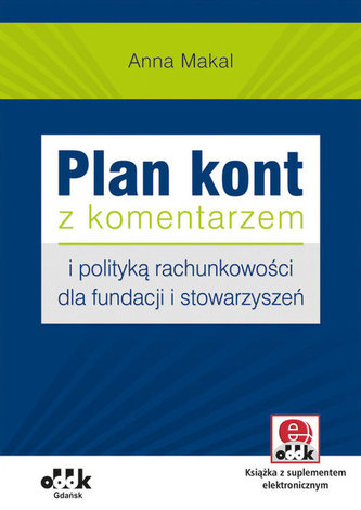 Plan kont z komentarzem i polityką rachunkowości dla fundacji i stowarzyszeń (z suplementem elektronicznym)