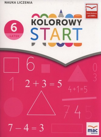 Kolorowy start. Sześciolatek. Nauka liczenia