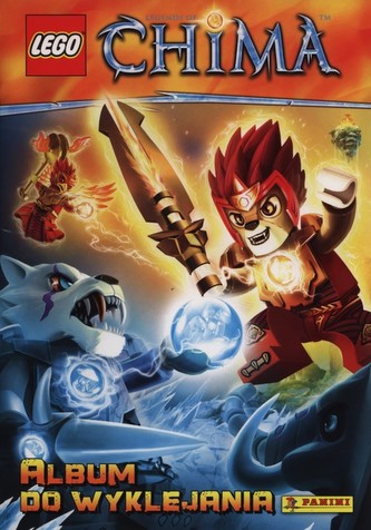 Album do wyklejania Lego Chima