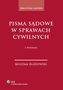 Pisma sądowe w sprawach cywilnych