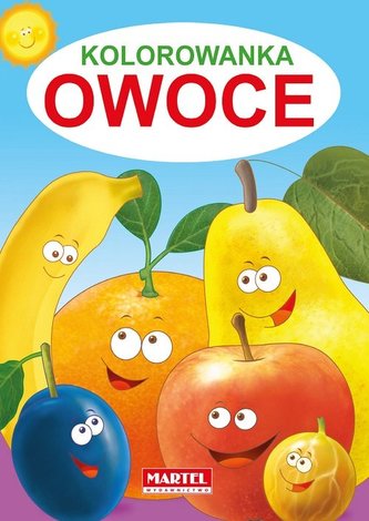 Kolorowanka. Owoce