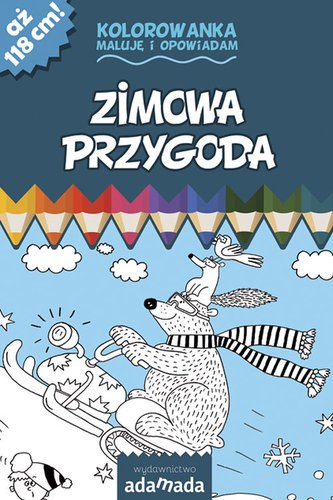 Zimowa przygoda Kolorowanka