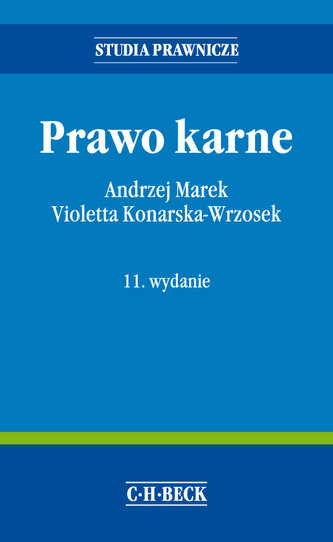 Prawo karne. Wyd. 11 Studia prawnicze