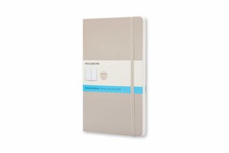Moleskine: Zápisník měkký tečkovaný béžový S