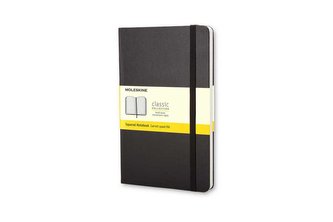 Moleskine Zápisník tvrdý čtverečkovaný černý L