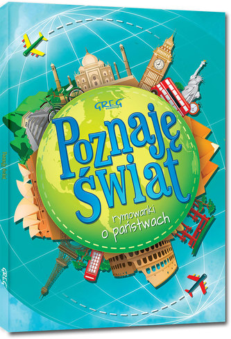 Poznaję świat. Rymowanki o państwach *kolor, kreda*