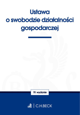 Ustawa o swobodzie działalności gospodarczej