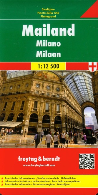 Mailand, Milano/Milán 1:12,5T/plán města