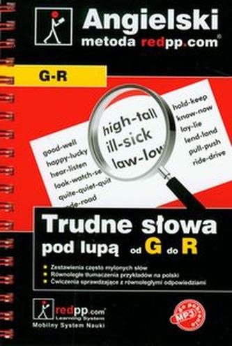 Język angielski Trudne słowa pod lupą G-R