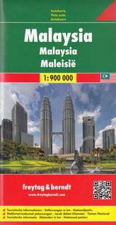 AK 185 Malajsie 1:900 000 / automapa