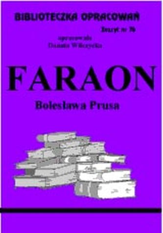 Biblioteczka Opracowań Faraon Bolesława Prusa