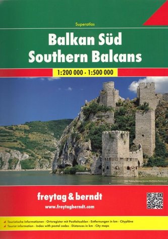 BS SP Jižní Balkán - 1:200 000/1:500 000 / autoatlas
