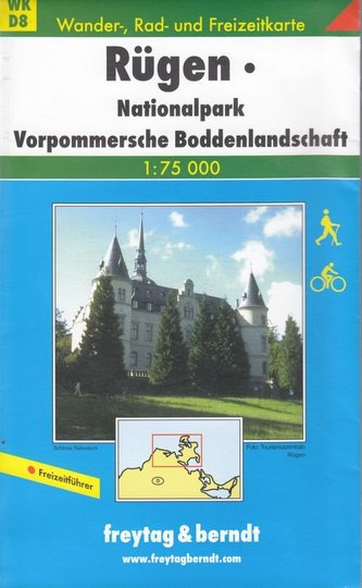 WKD  8 Rujana,Rügen,Nationalpark 1:75 000/Turistická mapa