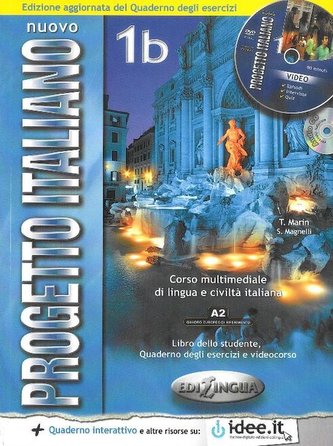 Nuovo Progetto Italiano 1B Podręcznik + ćwiczenia + płyta DVD + płyta CD