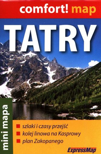 Tatry. Zakopane. Mini mapa