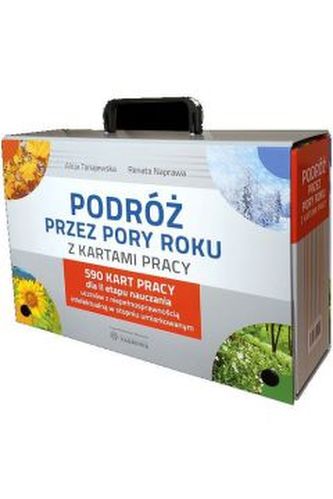 Podróż przez pory roku z kartami pracy Walizka