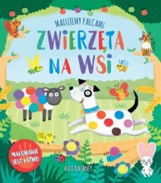 Malowanie palcami. Zwierzęta na wsi