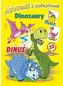 DINOZAURY DINUŚ MALOWANKI Z NALEPAKMI
