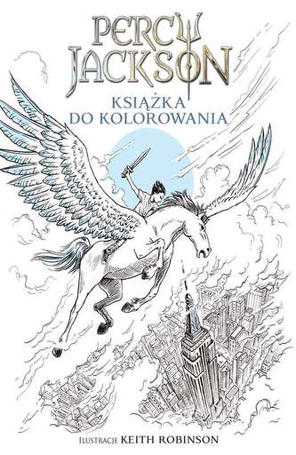 PERCY JACKSON KSIĄŻKA DO KOLOROWANIA