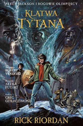 KLĄTWA TYTANA PERCY JACKSON I BOGOWIE OLIMPIJSCY TOM 3 KOMIKS