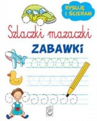 Szlaczki mazaczki. Pojazdy. Rysuję i ścieram