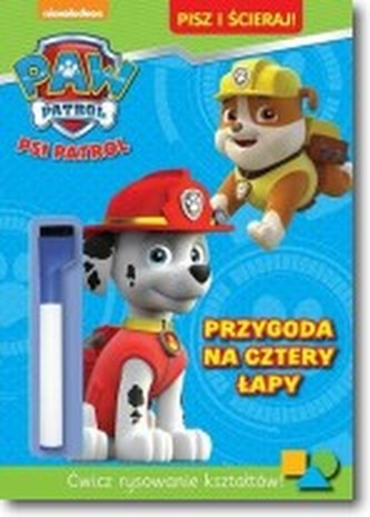 Psi Patrol Pisz i ścieraj. Przygoda na cztery łapy