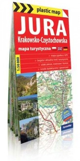 Mapa turystyczna. Jura Krakowsko-Częstochowska.  1:50 000