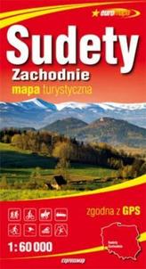 Mapa turystyczna. Sudety Zachodnie 1:60 000 papierowa
