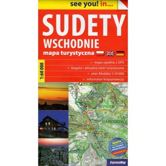 Mapa turystyczna. Sudety Wschodnie 1:60 000