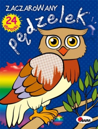 Zaczarowany pędzelek. Zwierzęta. Kolorowanka wodna