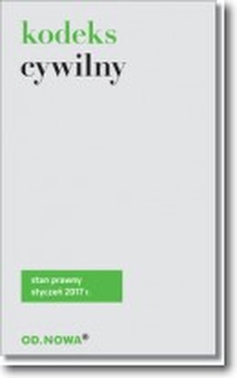 Kodeks cywilny st.pr. 02.2017