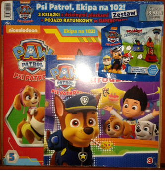 Psi patrol. Ekipa na 102! Zestaw z pojazdem