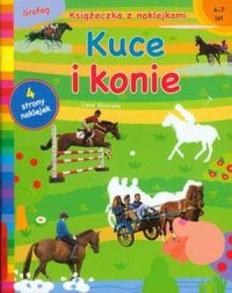 Kuce i konie. Książeczka z naklejkami