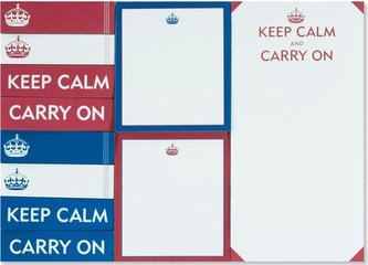 Karteczki indeksujące Zachowaj spokój