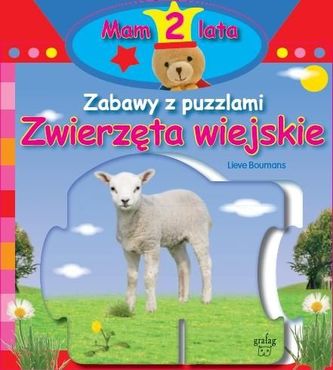 Zabawy z puzzlami. Zwierzęta wiejskie. Mam 2 lata