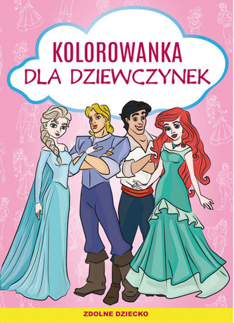 Kolorowanka dla dziewczynek