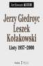 Listy 1957-2000  Jerzy Giedroyc, Leszek Kołakowski