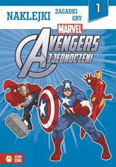 Avengers Zjednoczeni Część 1 Naklejki zagadki gry