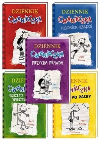 Wielka paczka cwaniaczka. Dziennik cwaniaczka / Rodrick rządzi / Szczyt wszystkiego / Ubaw po pachy