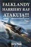 Falklandy Harriery Raf atakują