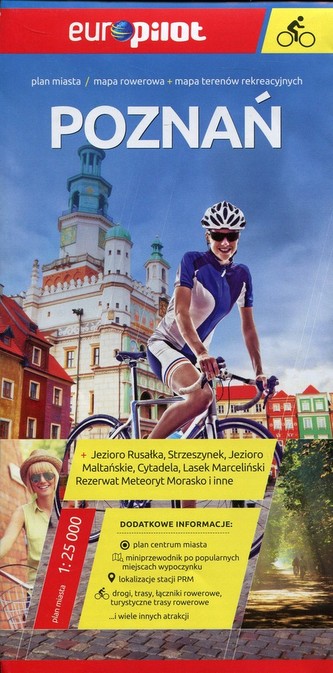 Poznań. Mapa rowerowa 1:25 000