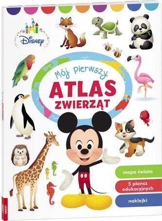 Disney maluch Mój pierwszy atlas zwierzą Disney maluch Mój pierwszy atlas zwierzą