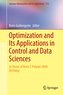 Optimization and Its Applications in Control and Data Sciences