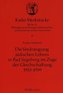 Die Verdrängung jüdischen Lebens in Bad Segeberg im Zuge der Gleichschaltung 1933-1939