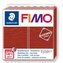 FIMO® "Leather Effect", rezavá 57g
